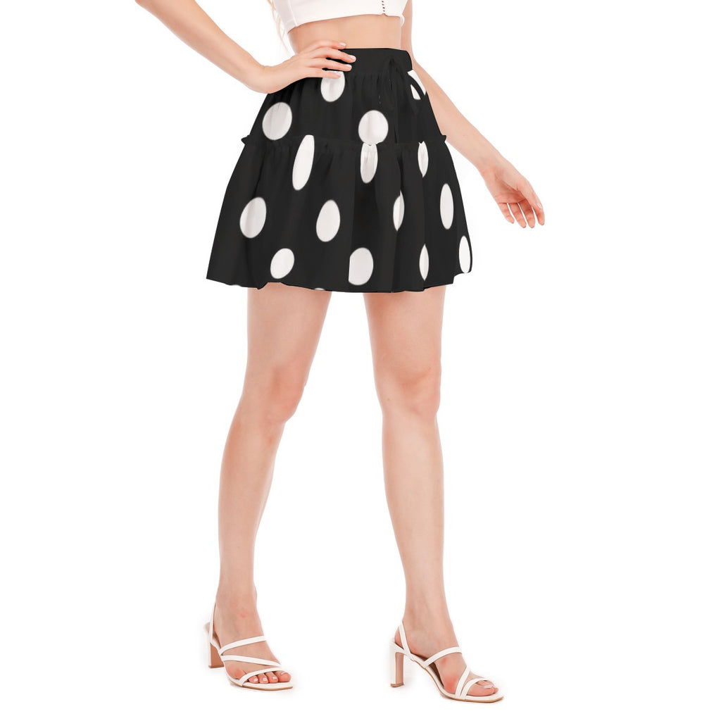BLAK G3AR Women's Ruffled Mini Skirt