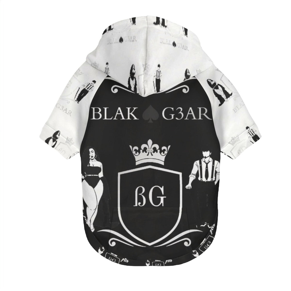 BLAK G3AR Puppy Pullover Hoodie