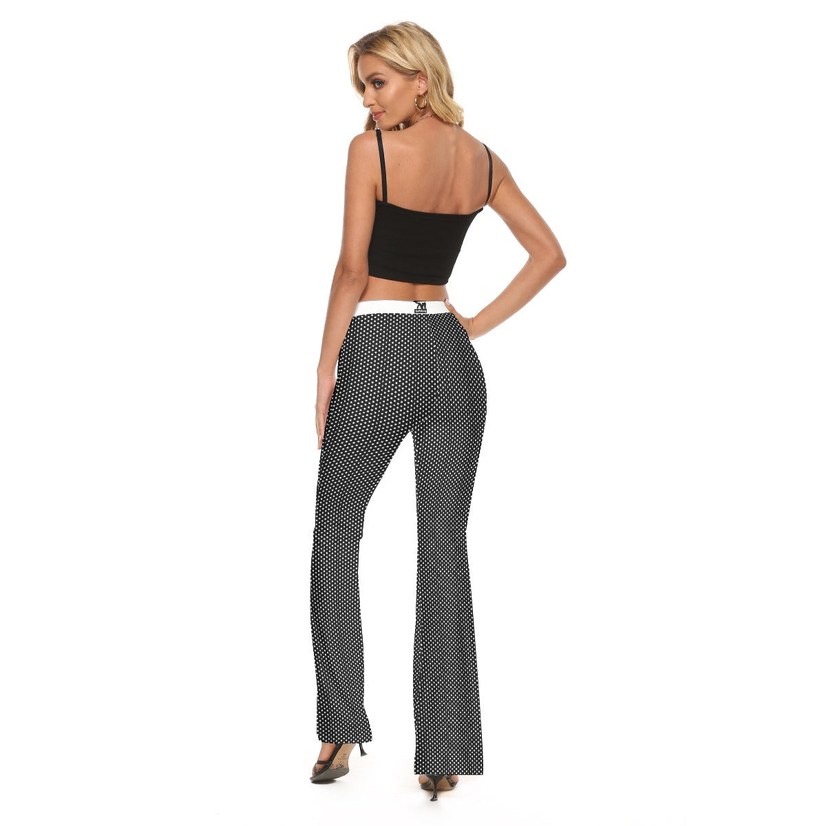 BoPoCamp Women's Skinny Flare Pants | Stretchy, Soft and Comfortable